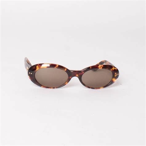 gucci oval tortoise sunglasses|gucci sunglasses tortoise shell.